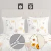 Duvet cover Good Morning 155x220 + 1* 80x80 cm - flowers Produktbild-Vorschau 6
