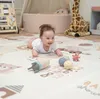 KiddyMoon Play Mat Detská podložka Obojstranná plaziaca sa Náhľad obrázku produktu 2