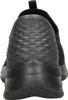 The back view of a black Skechers sneaker. Náhľad obrázku produktu