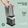 bremermann Corbeille à papier 13 L, poubelle ouverte, sac Voir les images du produit 5