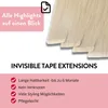 hair2heart Invisible Tape Extensions Echthaar Premium - 10 Produktbild-Vorschau 3