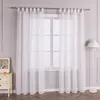 Joyswahl Vorhang mit Schlaufen 140 x 225cm Voile Gardine Produktbild-Vorschau 2