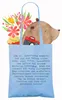 Mr. & Mrs. Panda Tote Bag Spruch 22. Geburtstag - Sky Blue Produktbild-Vorschau 3