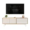 TV-Schrank FLORENCE mit LED-Beleuchtung, Eiche geölt / Produktbild-Vorschau 3