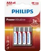 Philips Power Alkaline Akumulator LR03P4B/10, Jednorazowa Podgląd zdjęcia produktu 1