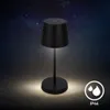 LED Akku-Tischleuchte USB-C 2,6W IP44 Spritzwasserschutz Produktbild-Vorschau 5