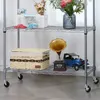 sejov Metallregal 5-stöckig, 76x35x152 cm, Silber, Produktbild-Vorschau 4