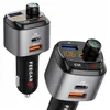 Two views of a car FM transmitter and USB charger. Podgląd zdjęcia produktu