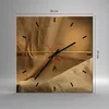 Wanduhr - Quadrat - Glasuhr - Pfeile Holz Schießen Produktbild-Vorschau 3