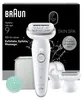 Braun Silk·épil 9 SkinSpa, Epilierer Damen, Farbe:Weiß Produktbild-Vorschau 1