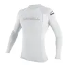 O´neill Wetsuits Basic Skins Crew Langarm-rash Guard Weiß S Produktbild-Vorschau 1