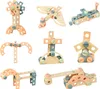 Aga4Kids Holzbaukasten 66 Teile Produktbild-Vorschau 1
