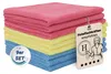 9er Set Mikrofasertücher für streifenfreien Glanz, Produktbild-Vorschau 1