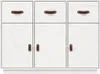 vidaXL Sideboard Weiß 100x40x75 cm Massivholz Kiefer - Produktbild-Vorschau 7