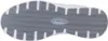 The underside of a white shoe with a gray, slip-resistant sole. Produktbild-Vorschau