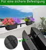 2er Set Balkon Geländer Blumenkasten, Geländertopf, Produktbild-Vorschau 4