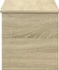 vidaXL Truhlica Sonoma dub 90x35x35 cm materiál na báze Náhľad obrázku produktu 5