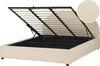BELIANI Polsterbett Beige Bouclé-Stoff 180 x 200 cm mit Produktbild-Vorschau 1