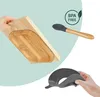 Assiette pour enfant Relaxdays en bambou, avec ventouse, Voir les images du produit 5