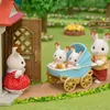 SYLVANIAN set conigli gemelli + passeggino 05432 Anteprima dell’immagine prodotto 13