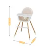TULANO Morsel Beige | Kinderhochstuhl 2 in 1 Hochstuhl Produktbild-Vorschau 16