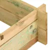 vidaXL Podwyższone łóżko 150x100x40 cm z impregnowanego Podgląd zdjęcia produktu 9