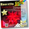 Folia 820/1515 Bascetta Stern rot transparent Ø 20 cm Voir les images du produit 7