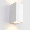 Aussenleuchte Wand weiß up&down 2x GU10 1268B1 IP54 eckig Produktbild-Vorschau 1