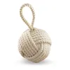 NKlaus Maritim Türstopper beige 15x15cm aus Baumwolle 27cm Produktbild-Vorschau 2