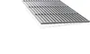 Grill żeliwny kwadratowy 54 x 34 cm solidny na węgiel Podgląd zdjęcia produktu 8