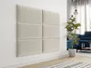 Panneau mural capitonné 84x42 PAG – beige Voir les images du produit 1
