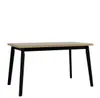 Rozkládací stůl do jídelny 140x80 cm AMES 6 - dub sonoma / Náhled obrázku produktu 1