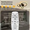 Plafonnier Led Noir Moderne Lampe de Couloir Dimmable Voir les images du produit 2