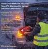 3 in 1 Set für Auto & Motorrad - Warnleuchte V16 - Notlicht Produktbild-Vorschau 3