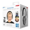 The image shows the retail packaging of children's ear defenders, featuring a child wearing the product and various lifestyle images illustrating its use in different environments. Voir les images du produit