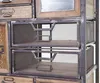 Armoire à pharmacie HWC-A43, commode, bois de sapin massif Voir les images du produit 7
