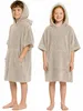 CalmyBEACH Frottee Poncho Badeponcho Kinder Bademantel  - Produktbild-Vorschau 1