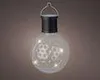 Solar Gartenleuchte LED Kugel Glühbirne 8x11cm Kunststoff Produktbild-Vorschau 3