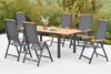 Merxx "Siena" Gartenmöbel Set 7tlg., 6 Klappsessel, Produktbild-Vorschau 1