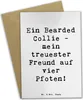 Mr. & Mrs. Panda Beileidskarte Spruch Bearded Collie Freund Produktbild-Vorschau 1