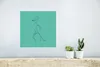 MuchoWow® Poster Frau - Unterwäsche - Strichzeichnung 30x30 Produktbild-Vorschau 5