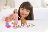 Bambola Barbie (bionda) con cane e cucciolo, set di Anteprima dell’immagine prodotto 2