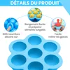 Moules à glace en silicone Fleau - Moules à glace à Voir les images du produit 3