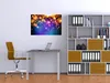 Wallario selbstklebendes Poster - Bunte Kugeln in orange Produktbild-Vorschau 4