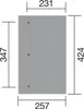 Terrassenüberdachung 671 Gr.2 B x T x H 424 x 257 x 267 Produktbild-Vorschau 3
