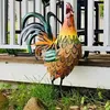 Gartenhahn-Statuen und -Skulpturen, Metallhähne, Hoftiere, Produktbild-Vorschau 4