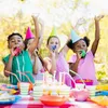 Relaxdays Pinata Jednorožec, na zavěšení, děti, holčičky, Náhled obrázku produktu 3