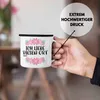 Trendation - Büro Emaille Tasse Lustig mit Spruch - Ich Produktbild-Vorschau 2