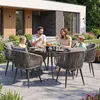 di volio Gartenmöbel Set RIETI - Grau, Sitzgruppe outdoor Produktbild-Vorschau 9