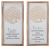 Gilde Bild, rechteckig, "Golden Tree", Spruch, Holz, weiß, Produktbild-Vorschau 1